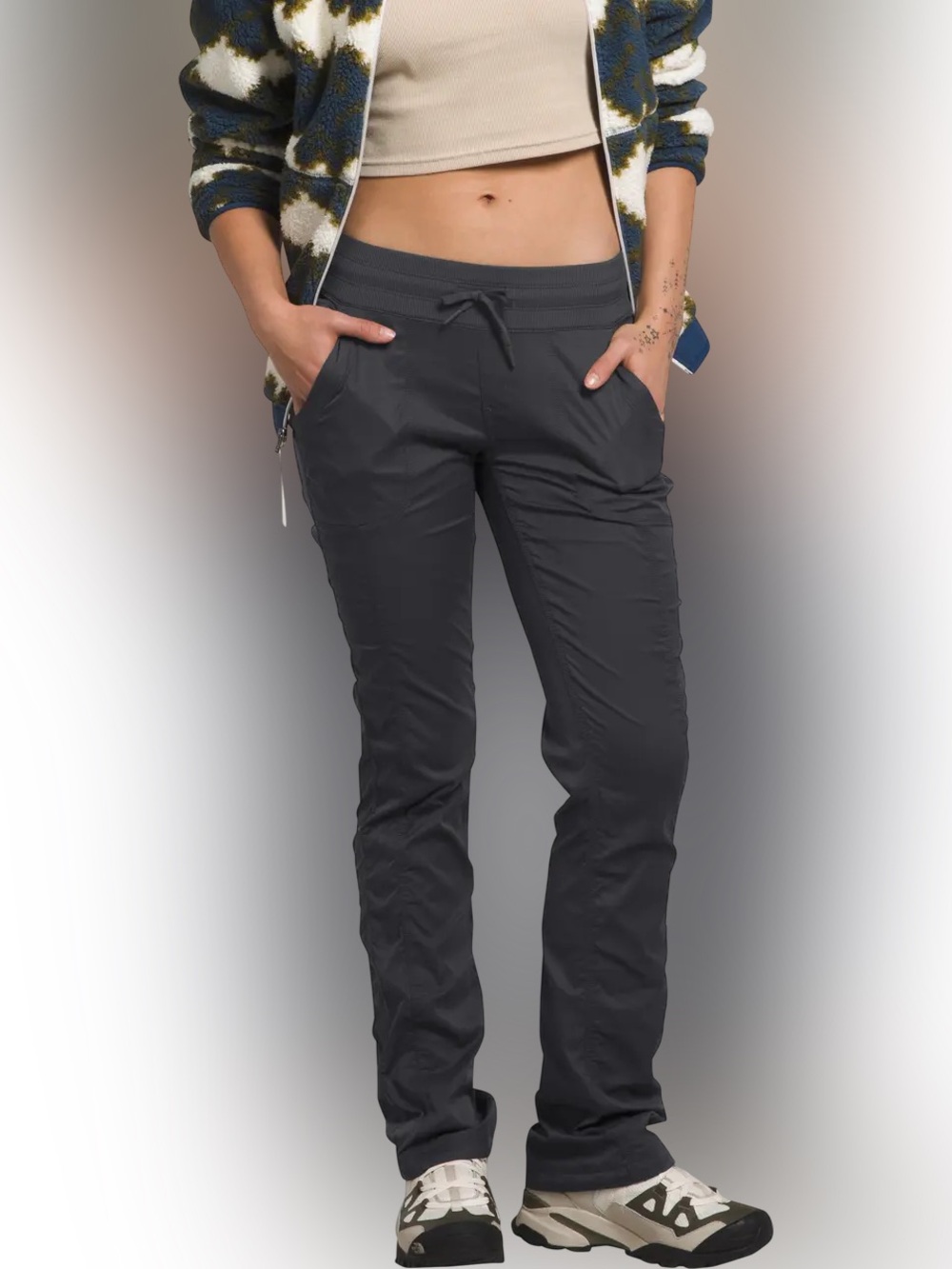 The North Face Aphrodite 2.0 Pant, charcoal, sz S
